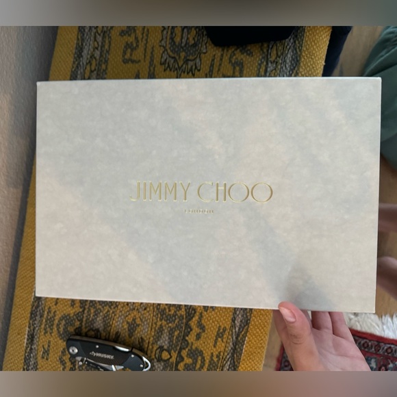 NWT Jimmy Choo Anouk Red Suede Stiletto Pointed Heel Pumps - Picture 8 of 8